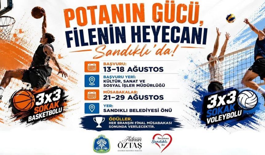 Potanın Gücü, Filenin Heyecanı Sandıklı’da!