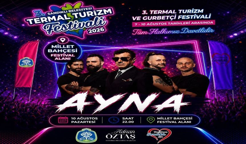 Sandıklı 3. Termal Turizm ve Gurbetçi Festivali’nde Final Coşkusu!