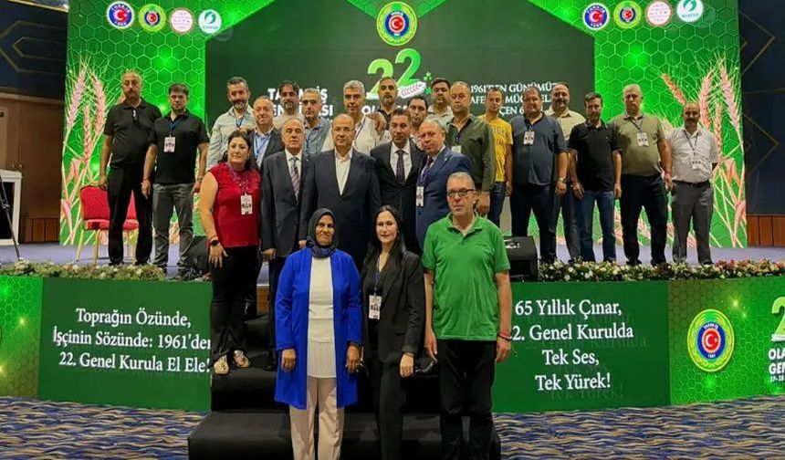 Sandıklılı Özkeskin Tarım-İş Sendikası'nın Genel Başkanı Seçildi