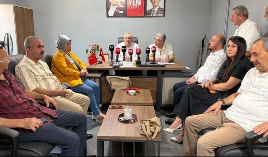 YENİ Parti Afyon’da İlk Basın Toplantısını Gerçekleştirdi
