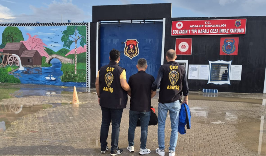 20 Yıla Hükümlü Şahıs Yakalandı