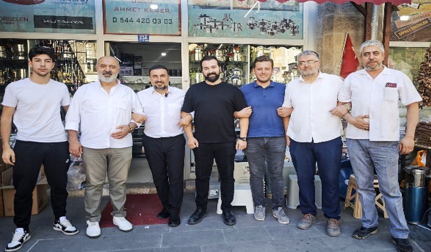 Özgür Kavak’tan Esnafa “Hayırlı İşler” Ziyareti