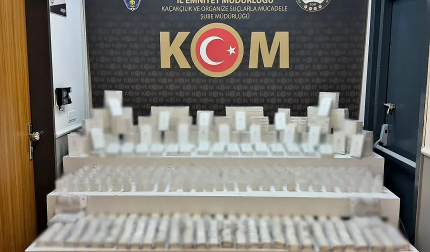 Şüphe Üzerine Durdurulan Araçtan Kaçak Ürünler Çıktı