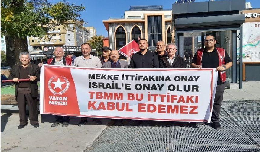 Karanlık, “TBMM İsrail ve Amerika’ya hizmet eden “Mekke Anlaşmasını” Onaylayamaz, Reddetmelidir.”